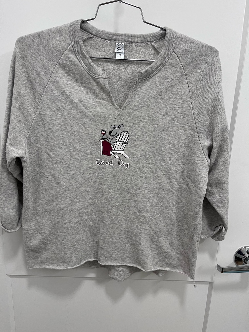 Good Dog Gray Sweatshirt Top